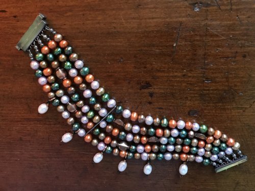 Nancy Chase's Color Inspiration - Autumn Pearls - , Wire Jewelry Design, Design, color inspiration autumn pearls